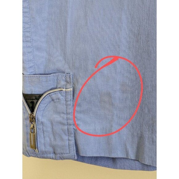 Jamie Sadock Womens Golf Capri Pants Size 10 Lilac Purple Stretch Zip Pockets - Picture 5 of 5